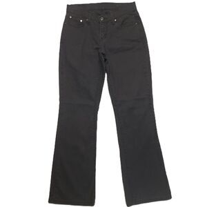 Levi’s Women’s 6M (30x31.5) Jeans Bootcut Black Mid Rise Stretch Denim Casual